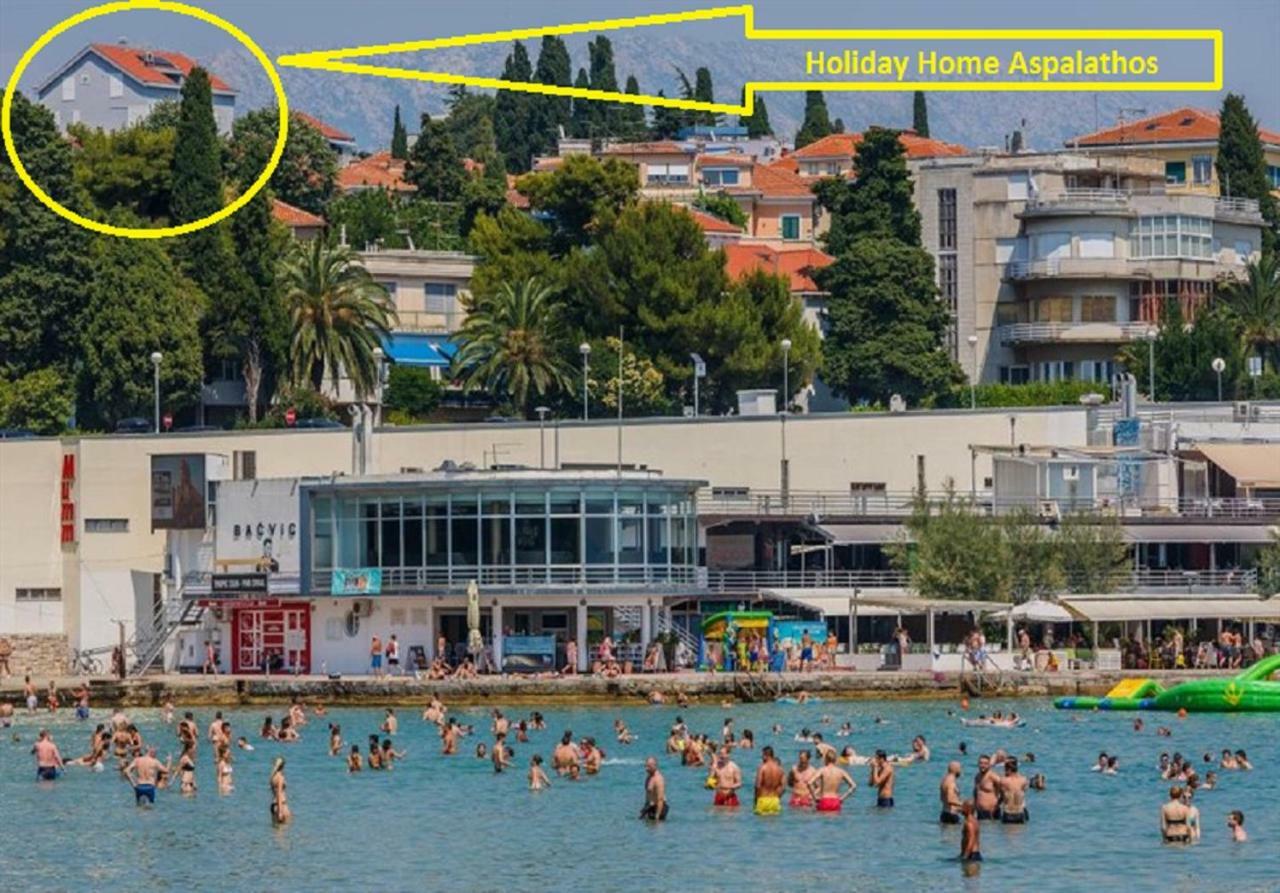 Holiday Home Aspalathos - With Free Parking, Near The Beach, A Few Minutes' Walking Distance To The Unesco Palace スプリト エクステリア 写真